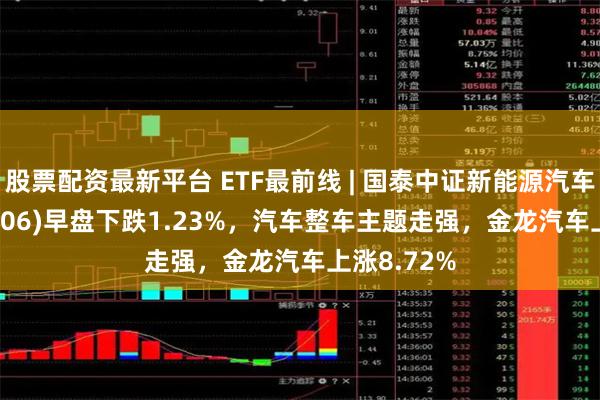 股票配资最新平台 ETF最前线 | 国泰中证新能源汽车ETF(159806)早盘下跌1.23%，汽车整车主题走强，金龙汽车上涨8.72%