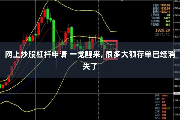 网上炒股杠杆申请 一觉醒来, 很多大额存单已经消失了