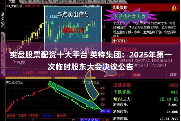 实盘股票配资十大平台 英特集团：2025年第一次临时股东大会决议公告